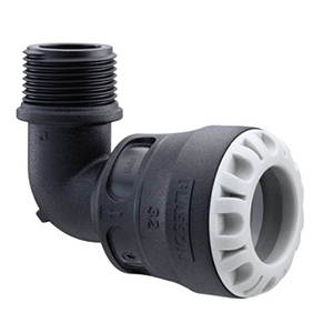 Plasson koljeno S1 M 40x5/4"